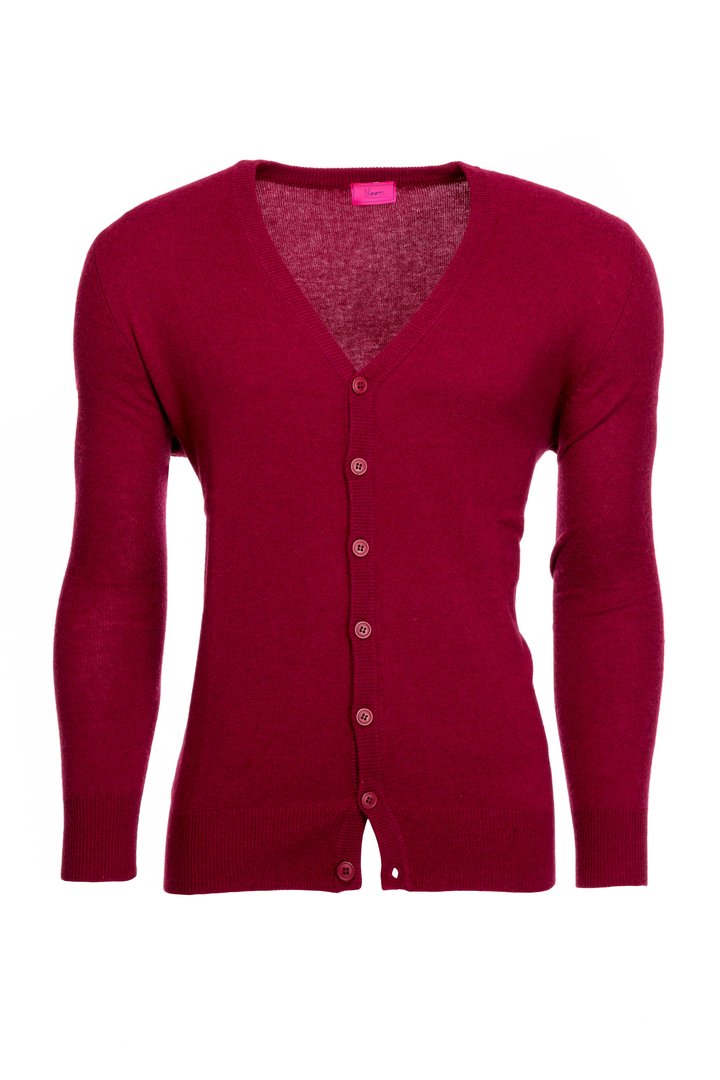 BURGUNDY CARDIGAN