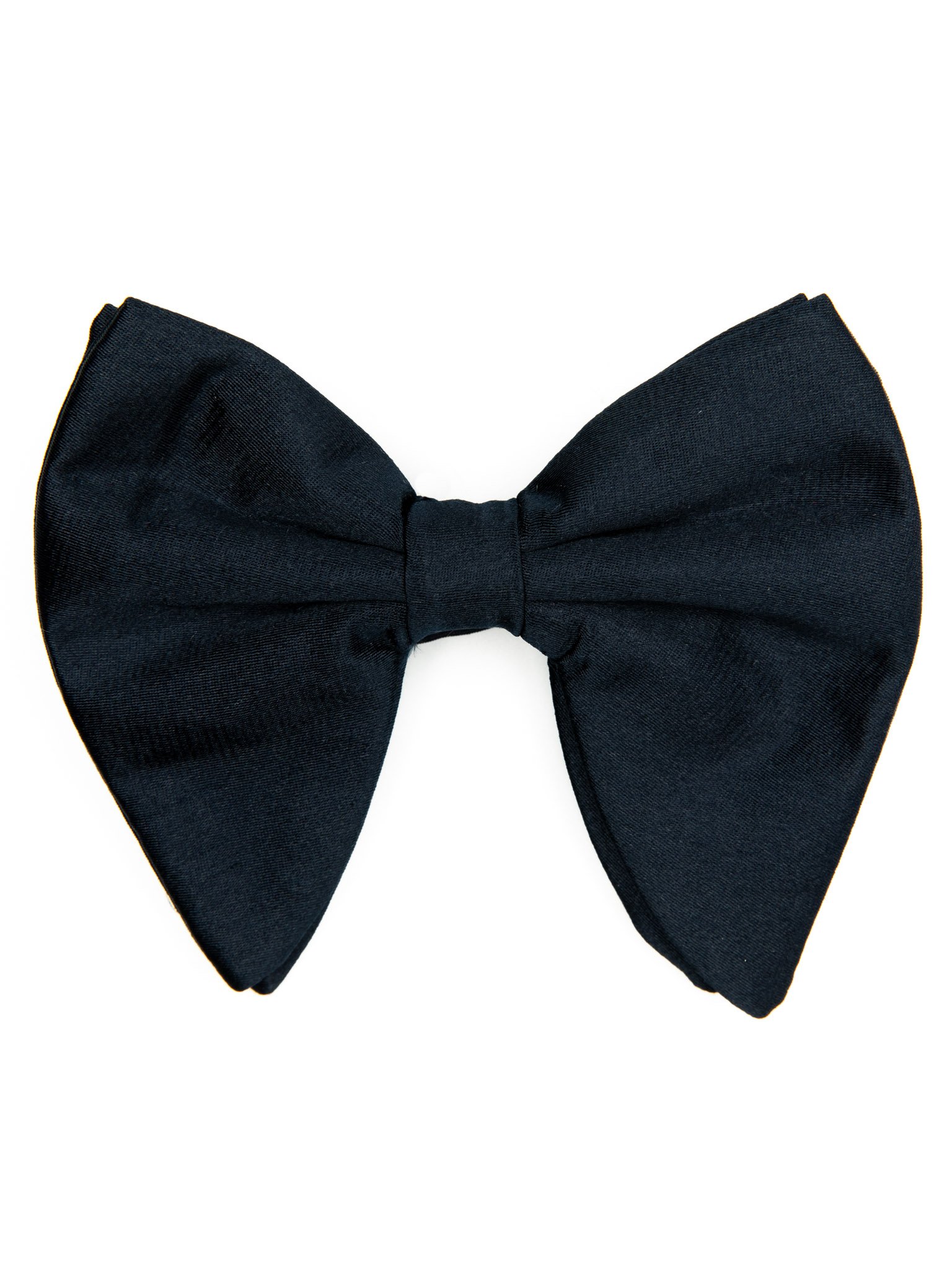 NAVY SILK BUTTERFLY BOW TIE