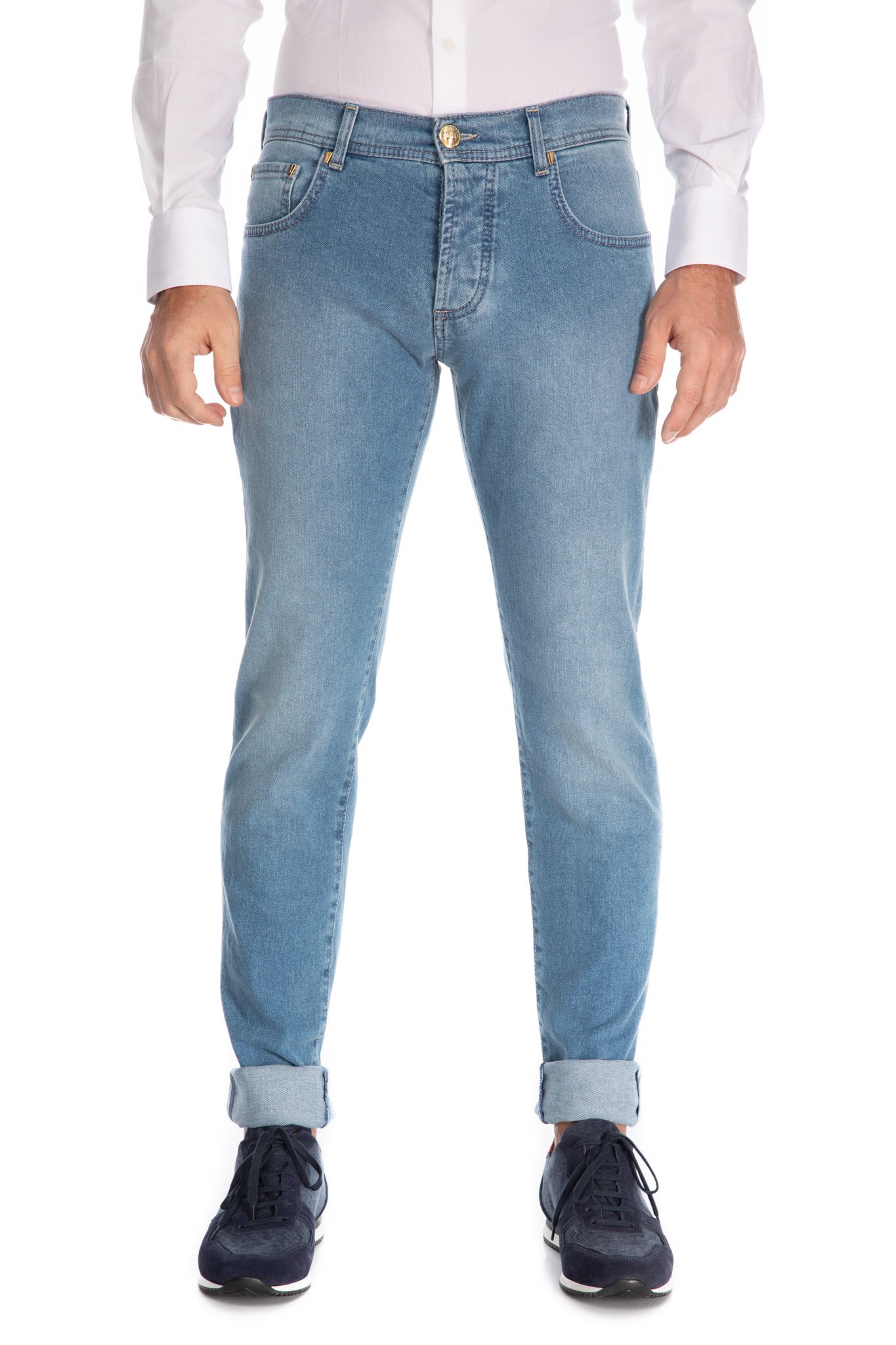 JEANS BLEU SLIM FIT MONKEY