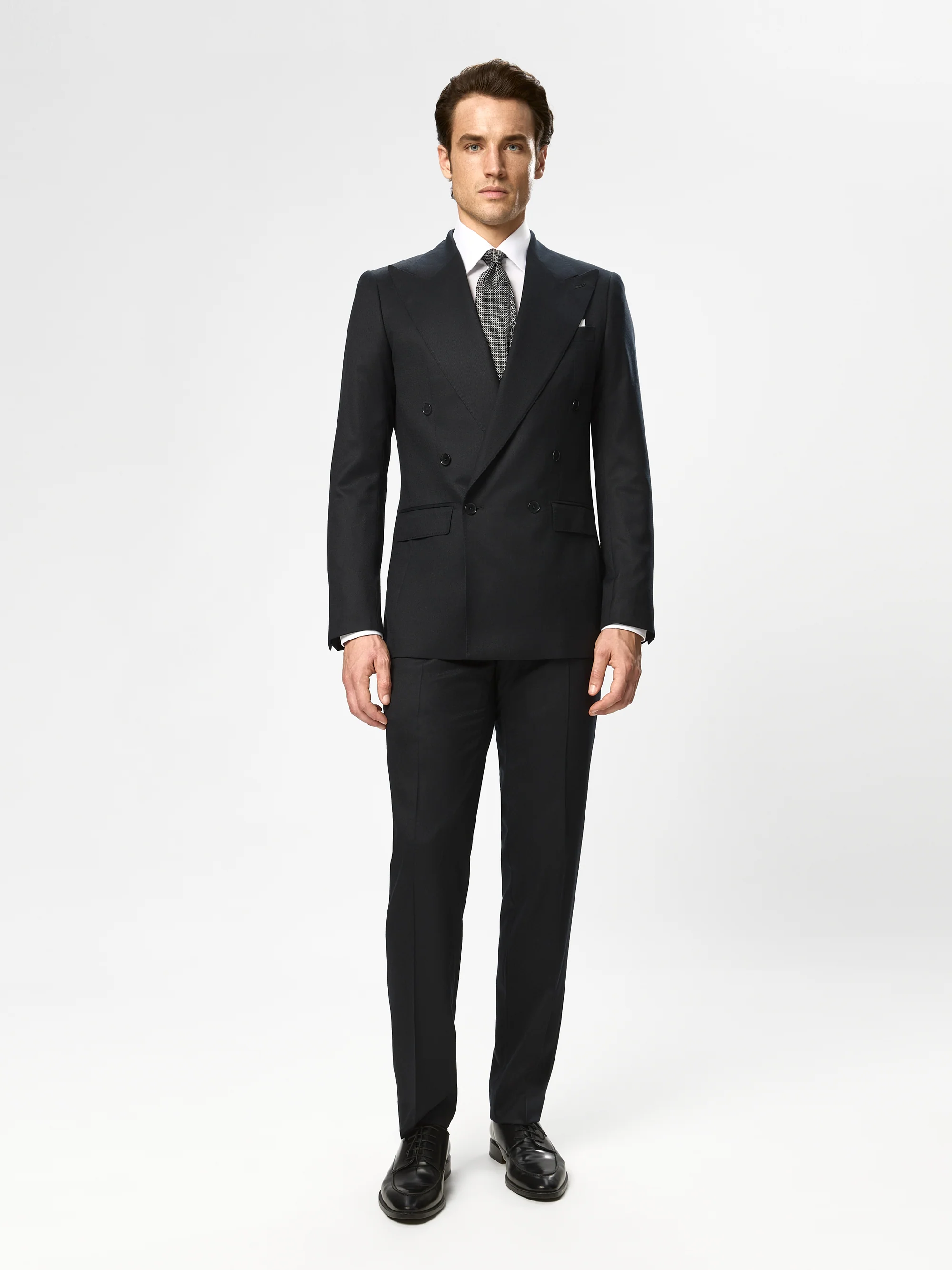 COSTUM negru tesatura Vitale Barberis Canonico