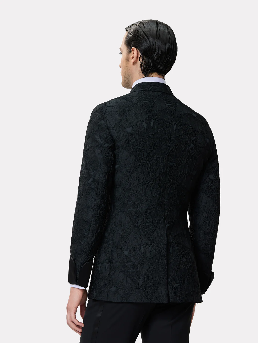 Sacou smoking made to measure la doua randuri de nasturi