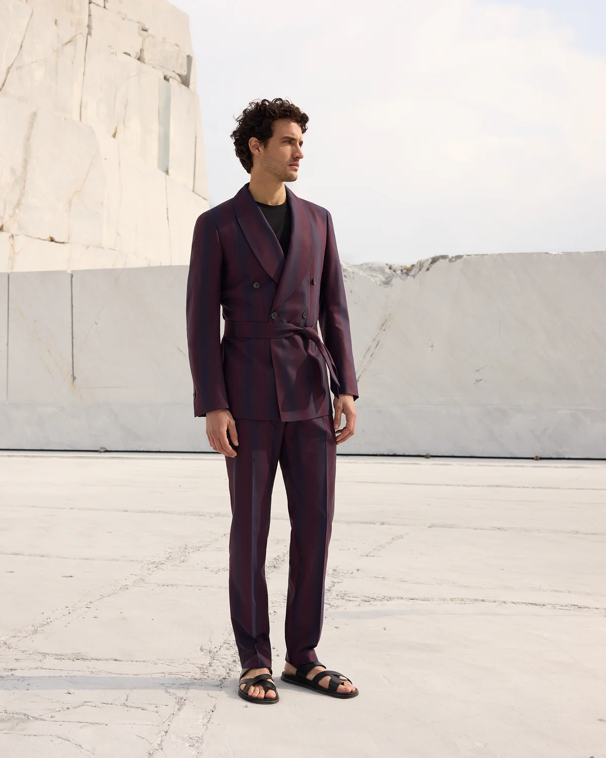 Costum bordo Made to Measure, tesatura Ariston