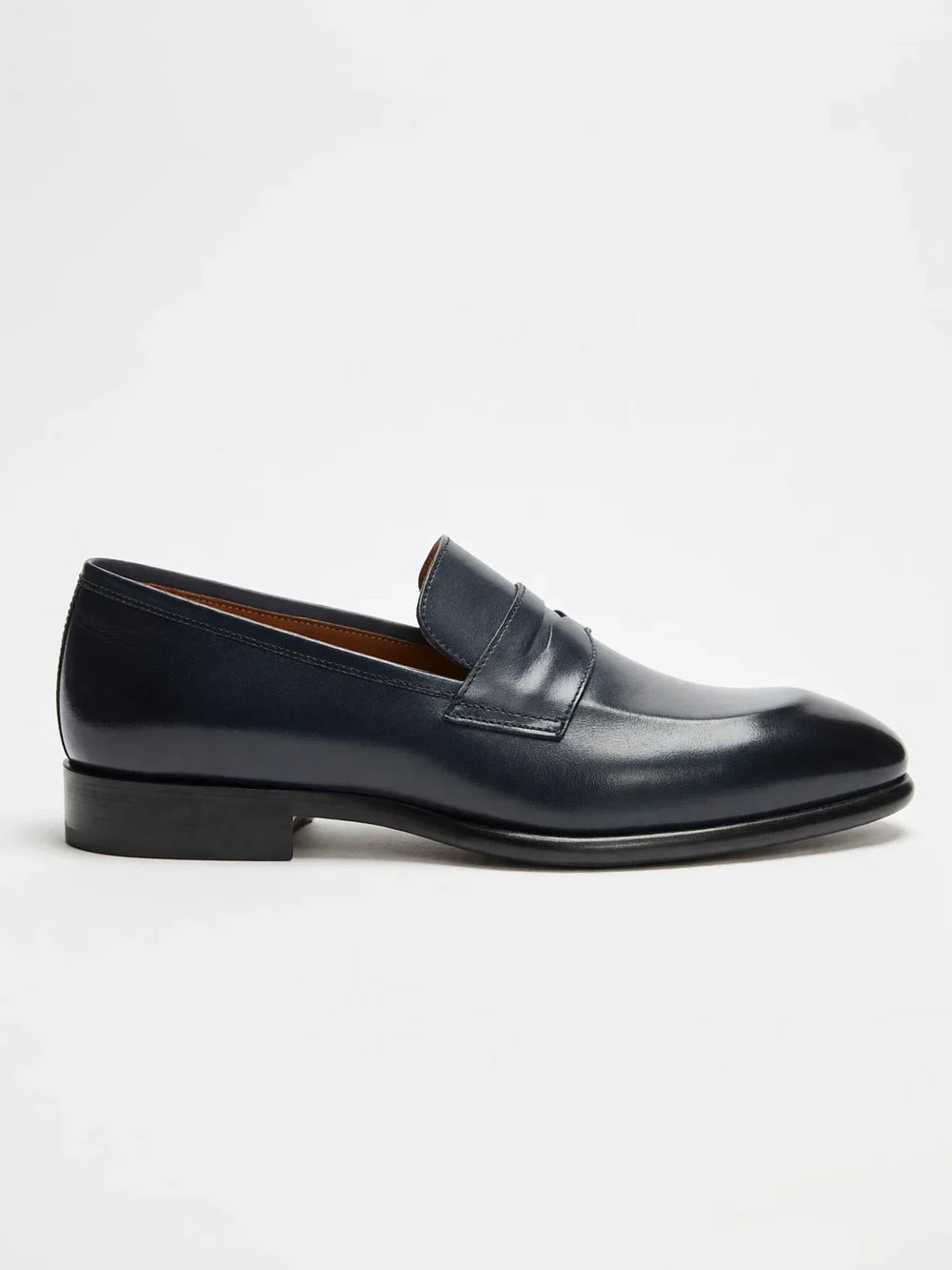 Mocasini penny albastri