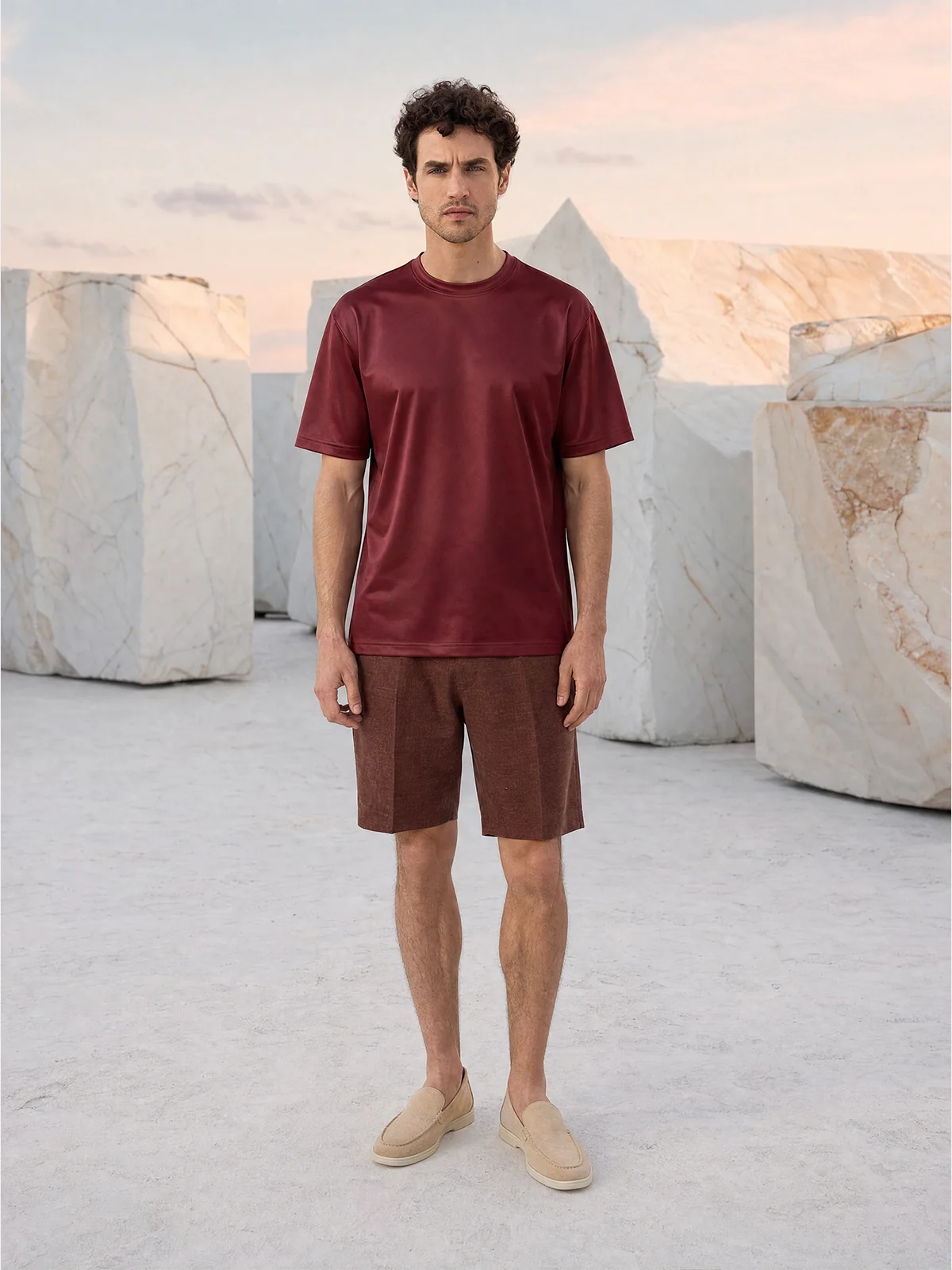 Tricou bordo din bumbac Oeko-Tex®