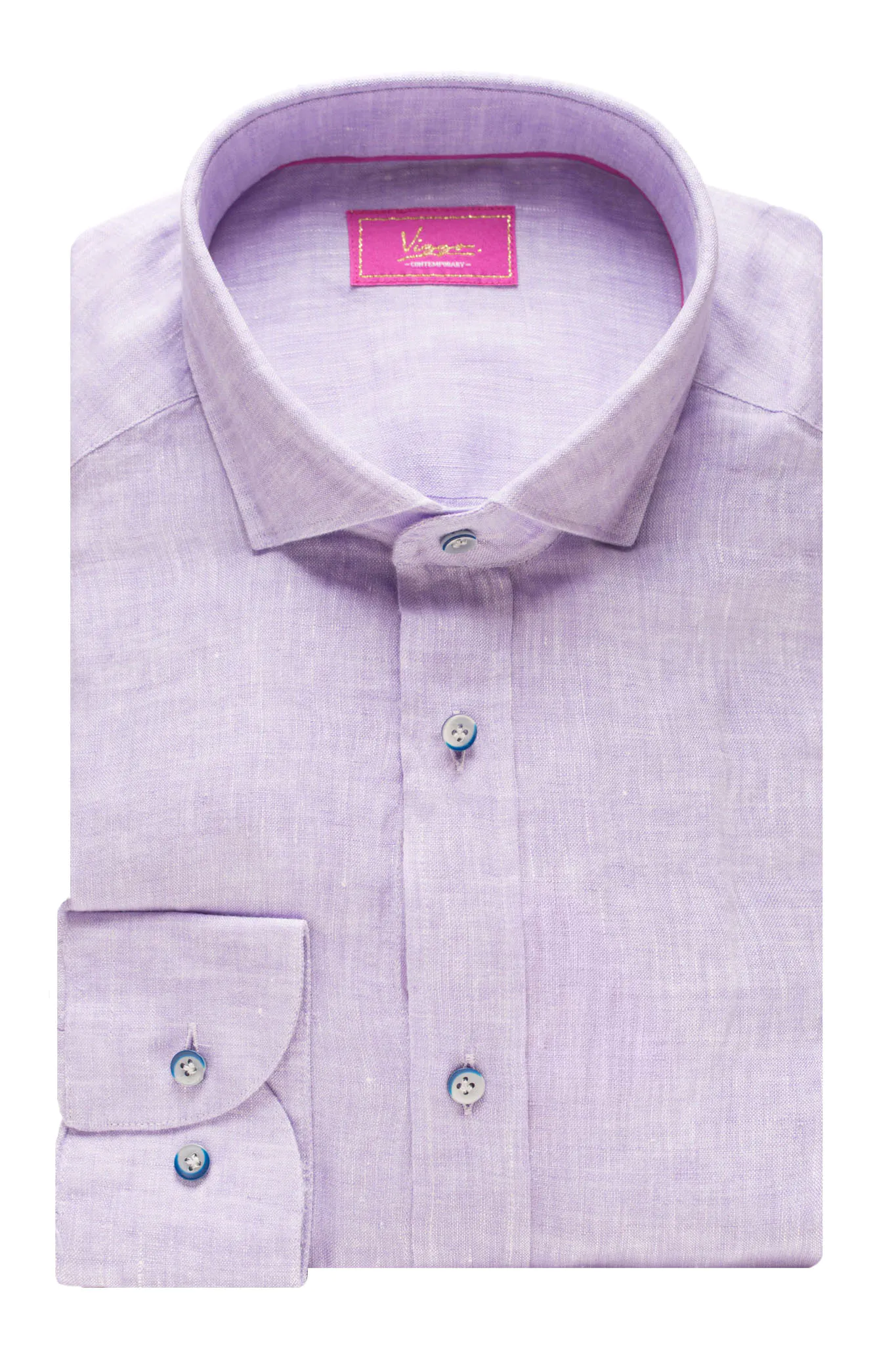 PURPLE LINEN SHIRT