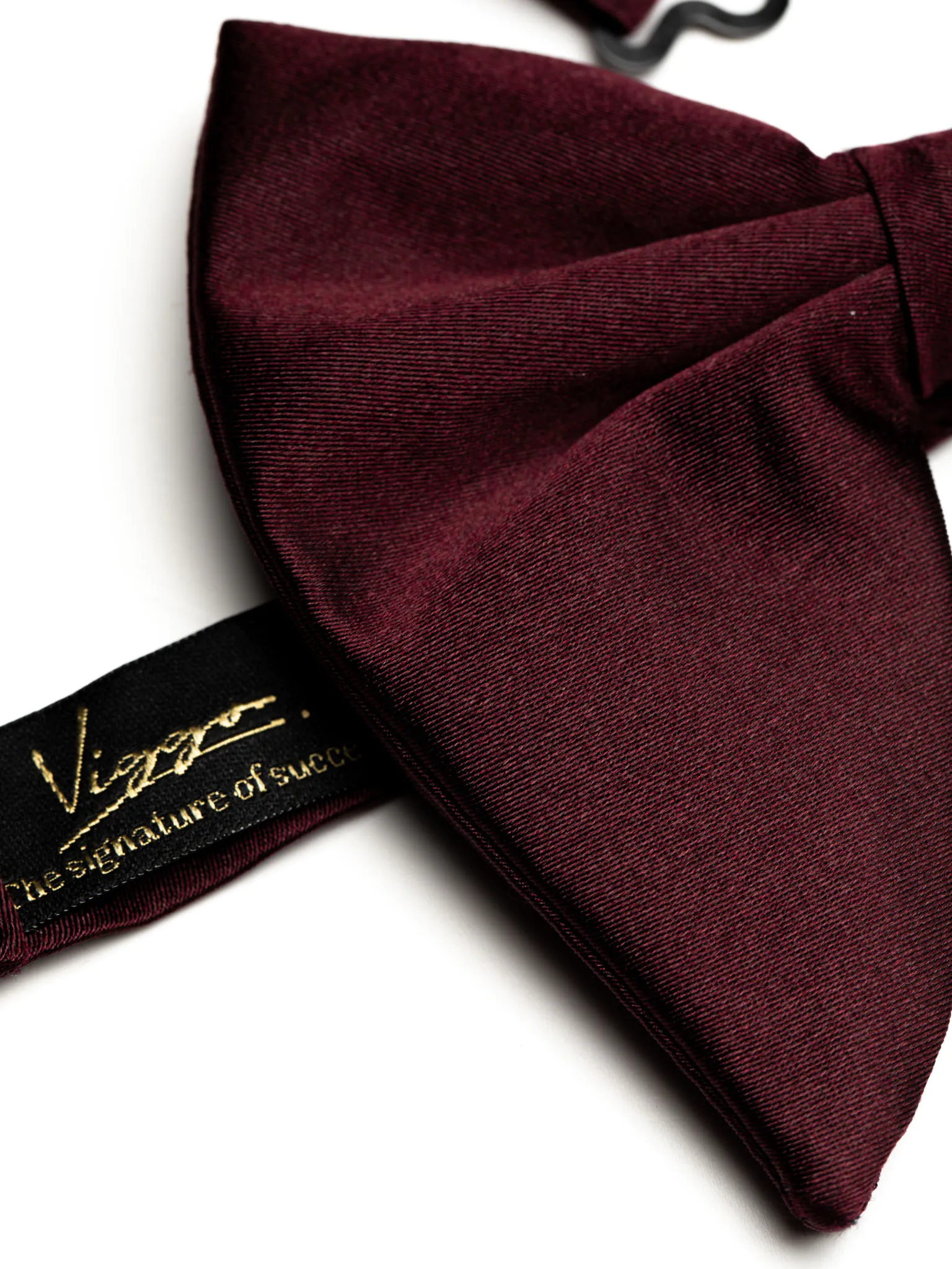 BORDEAUX SILK BUTTERFLY BOW TIE