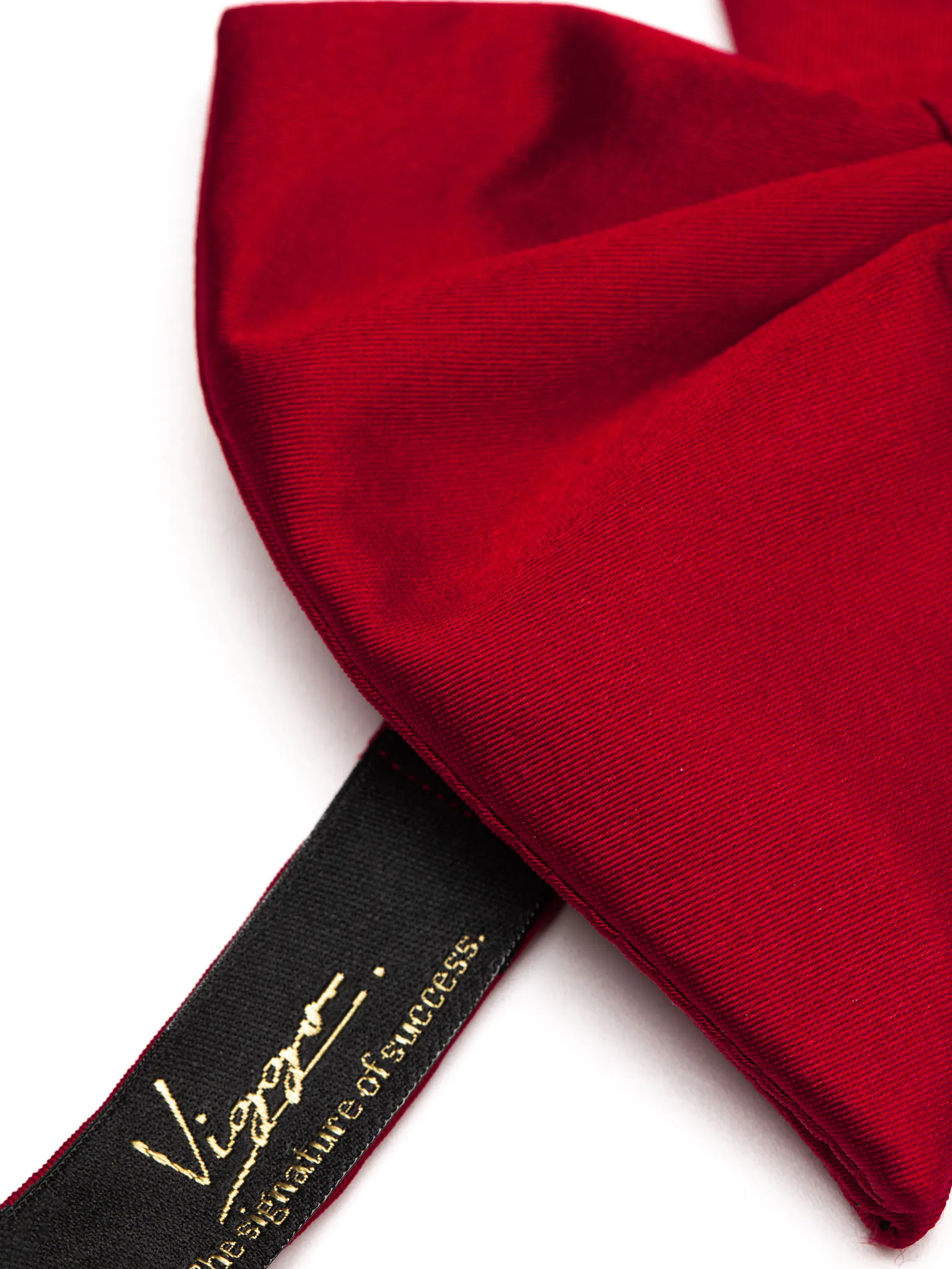 RED SILK BUTTERFLY BOW TIE