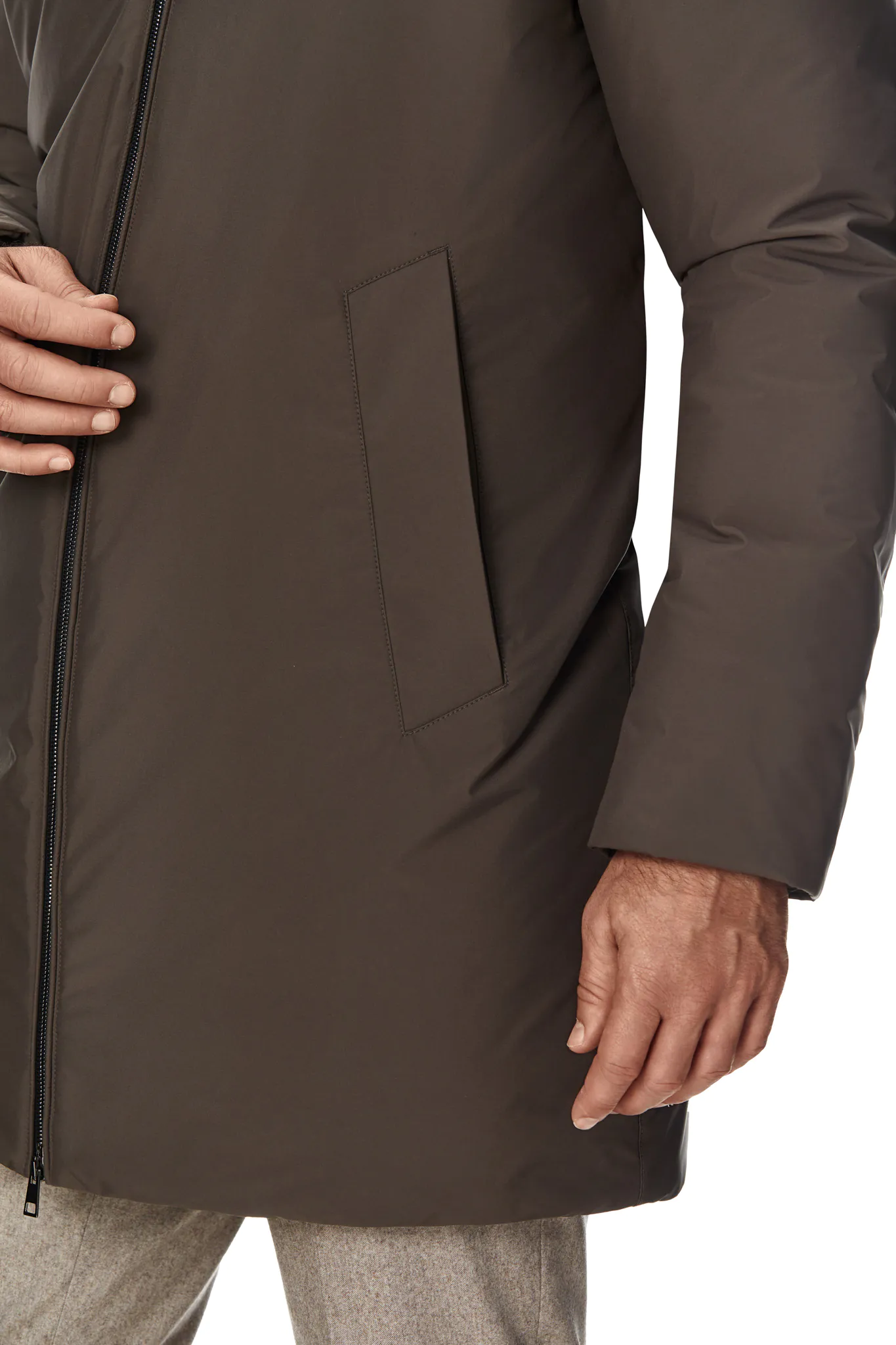 PARKA TAUPE DIN PUF - imagine 7