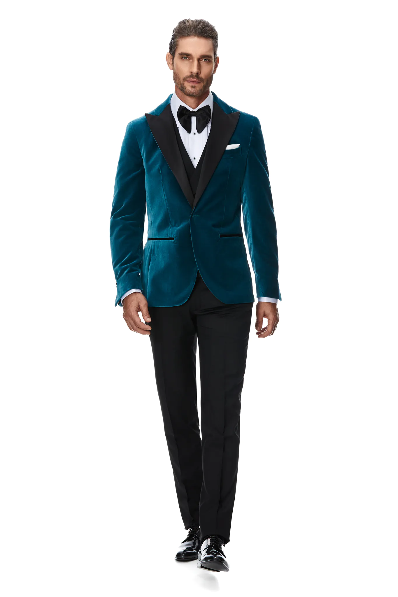 SACOU SMOKING TURQUOISE DIN CATIFEA