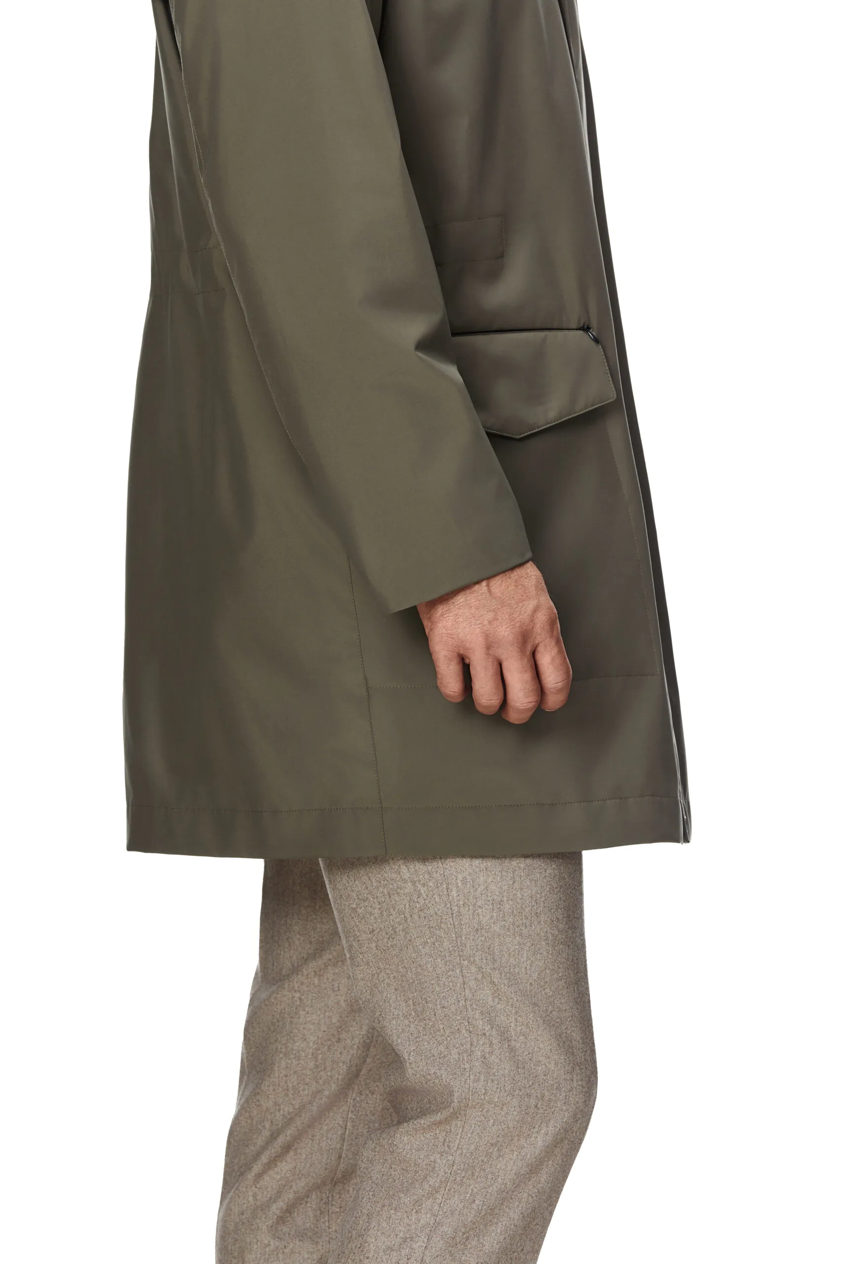 TRENCH TEHNO KHAKI - imagine 6