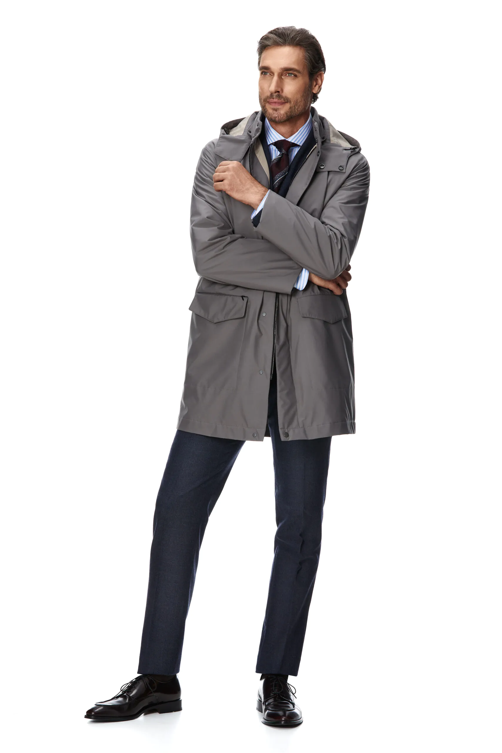 TRENCH TEHNO GRI - imagine 6