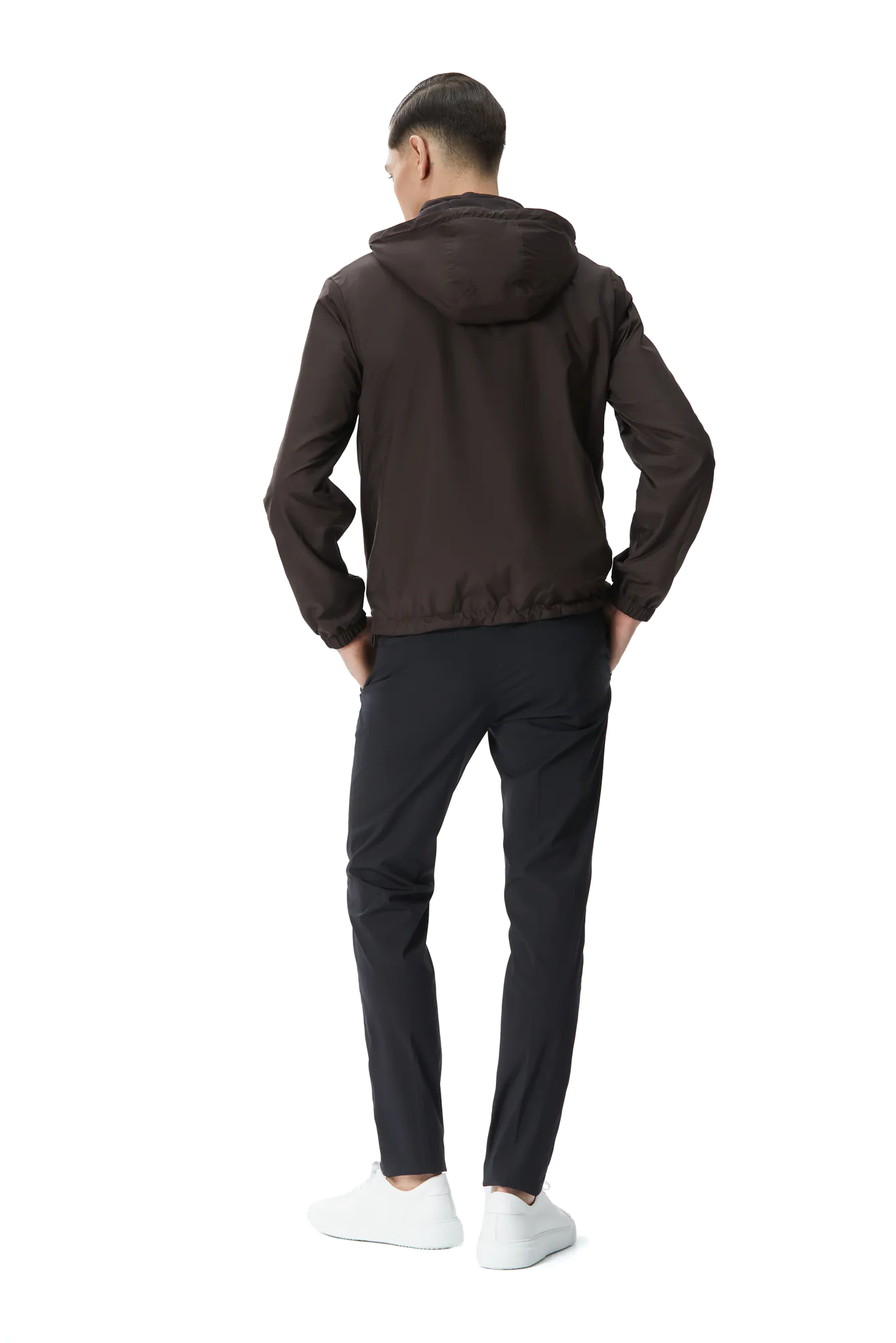 JACHETA REVERSIBILA MARO DIN MATERIAL TEHNO SI LANA - imagine 5