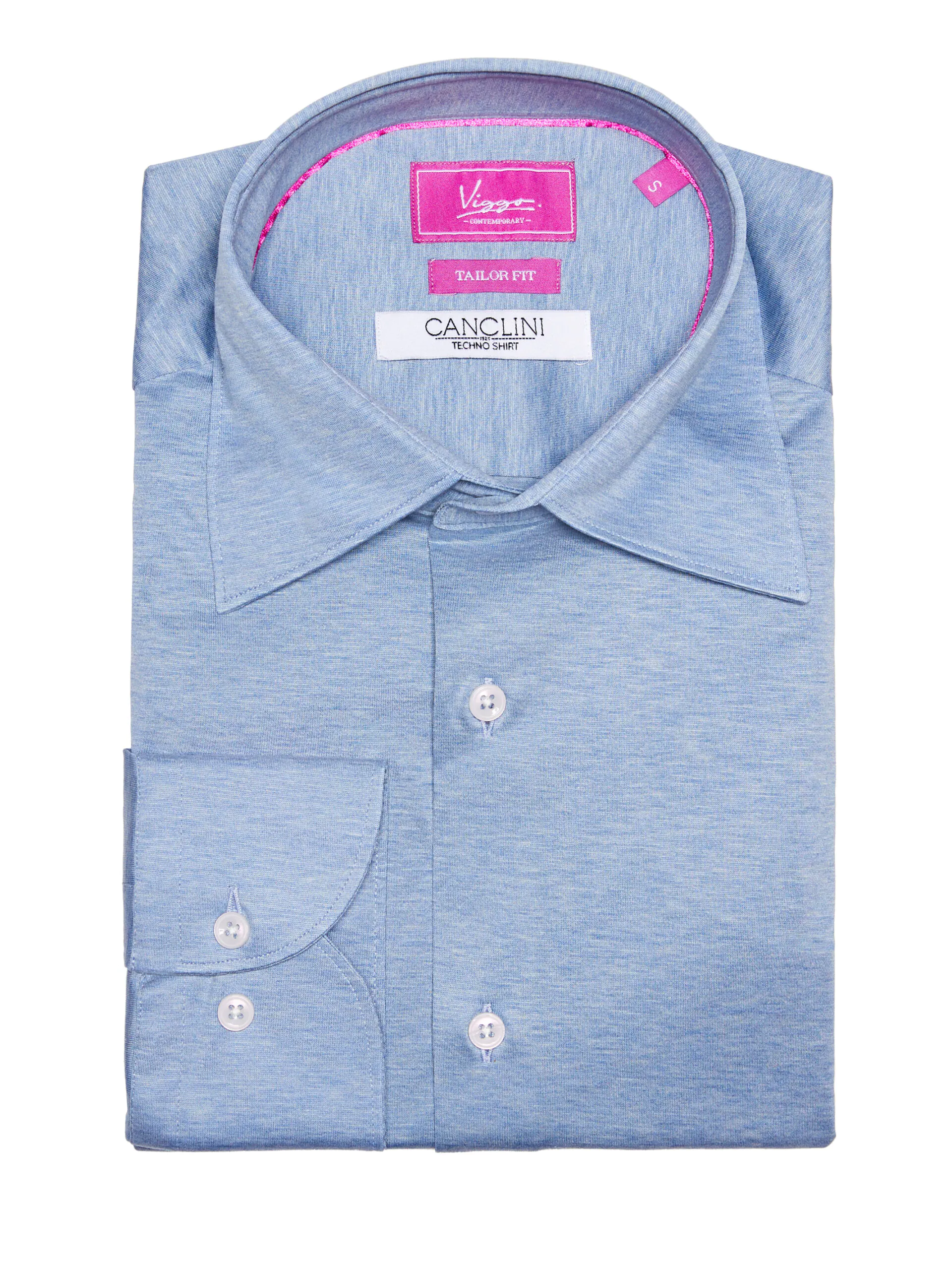 CAMASA BLEU JERSEY, TESATURA TECHNO