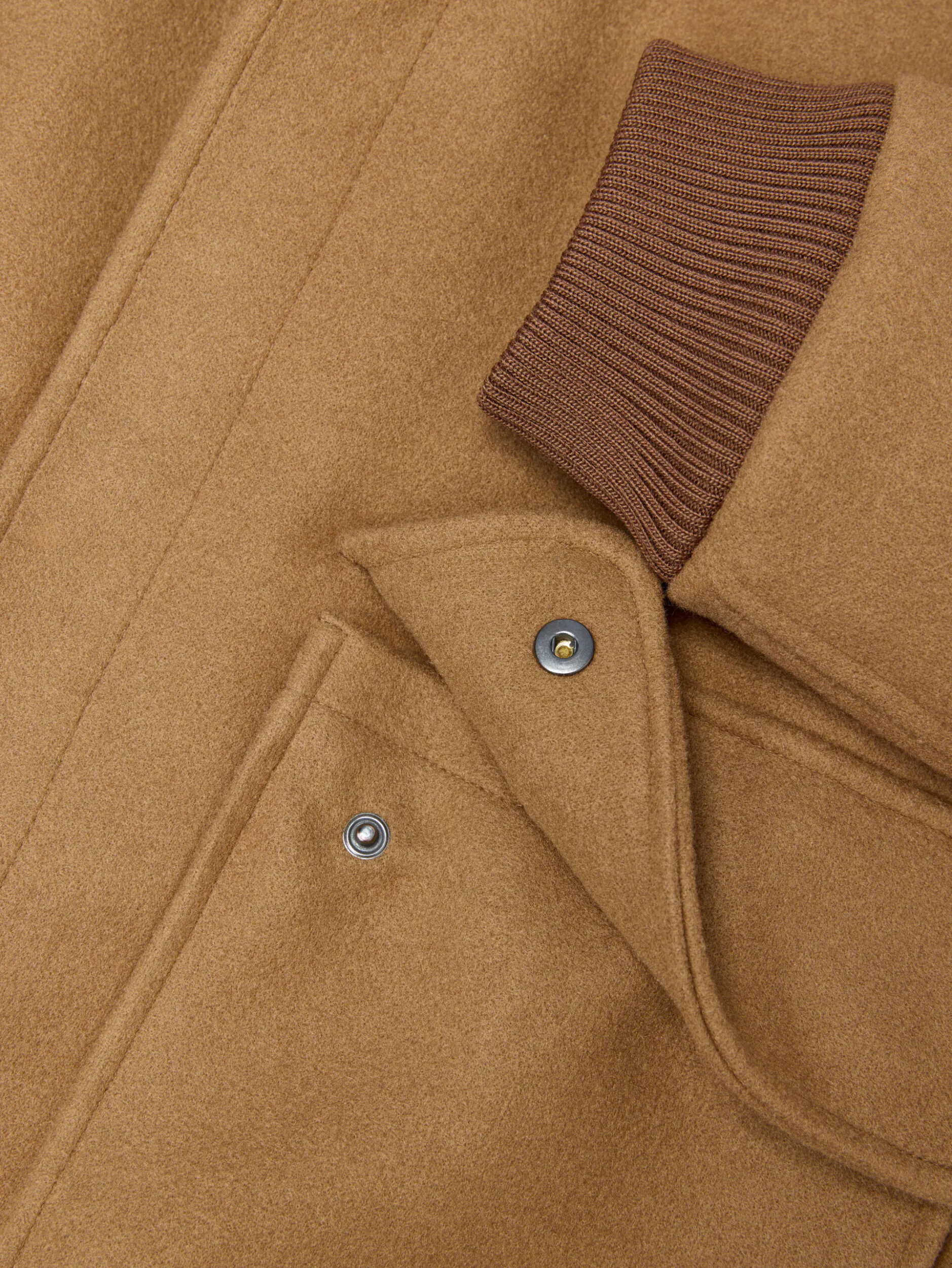 GEACA BOMBER CAMEL - imagine 3