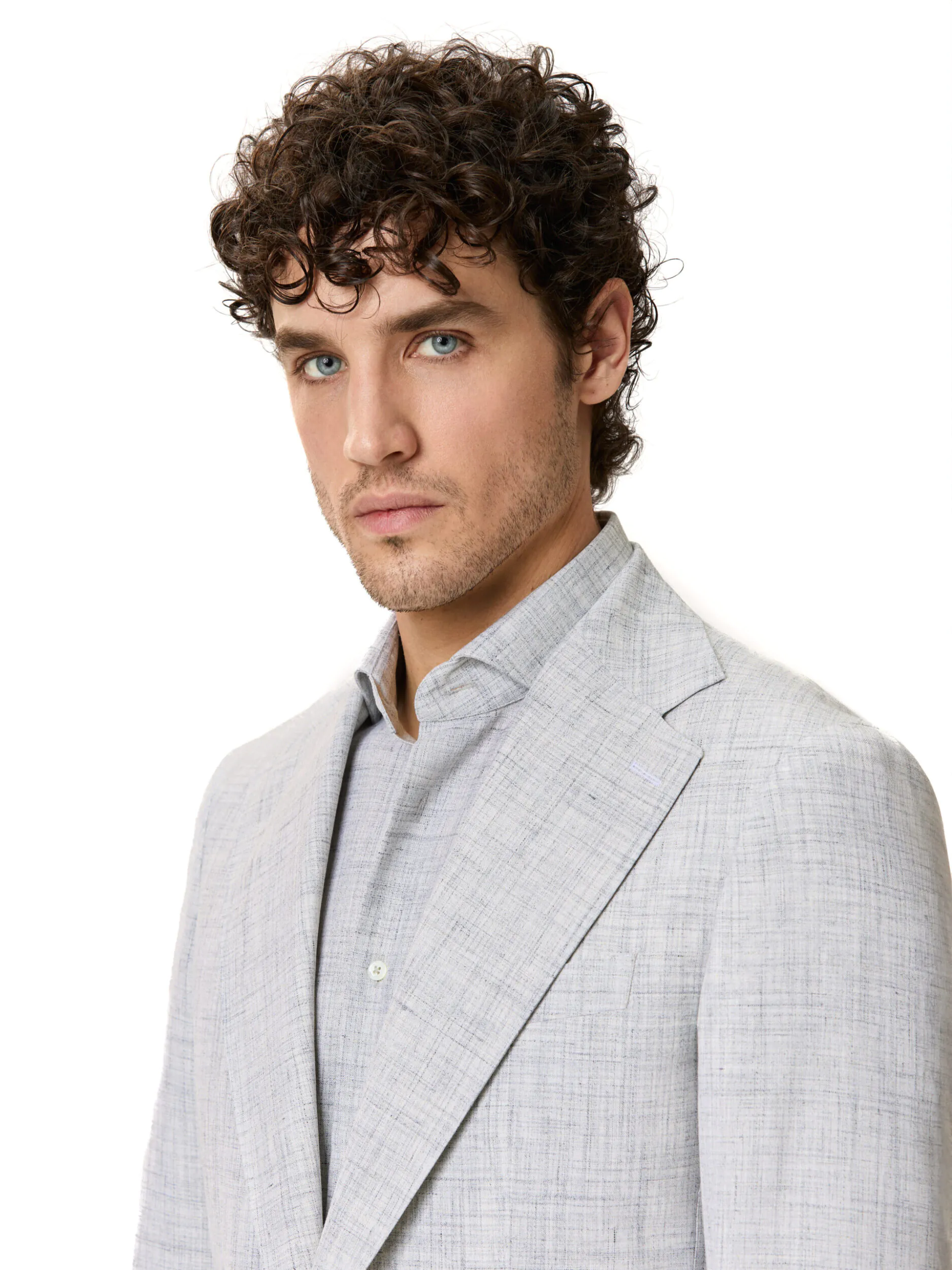 COSTUM TESATURA LORO PIANA SUMMERTIME, MADE TO MEASURE, GRI